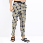 Men Checked Lounge Pants